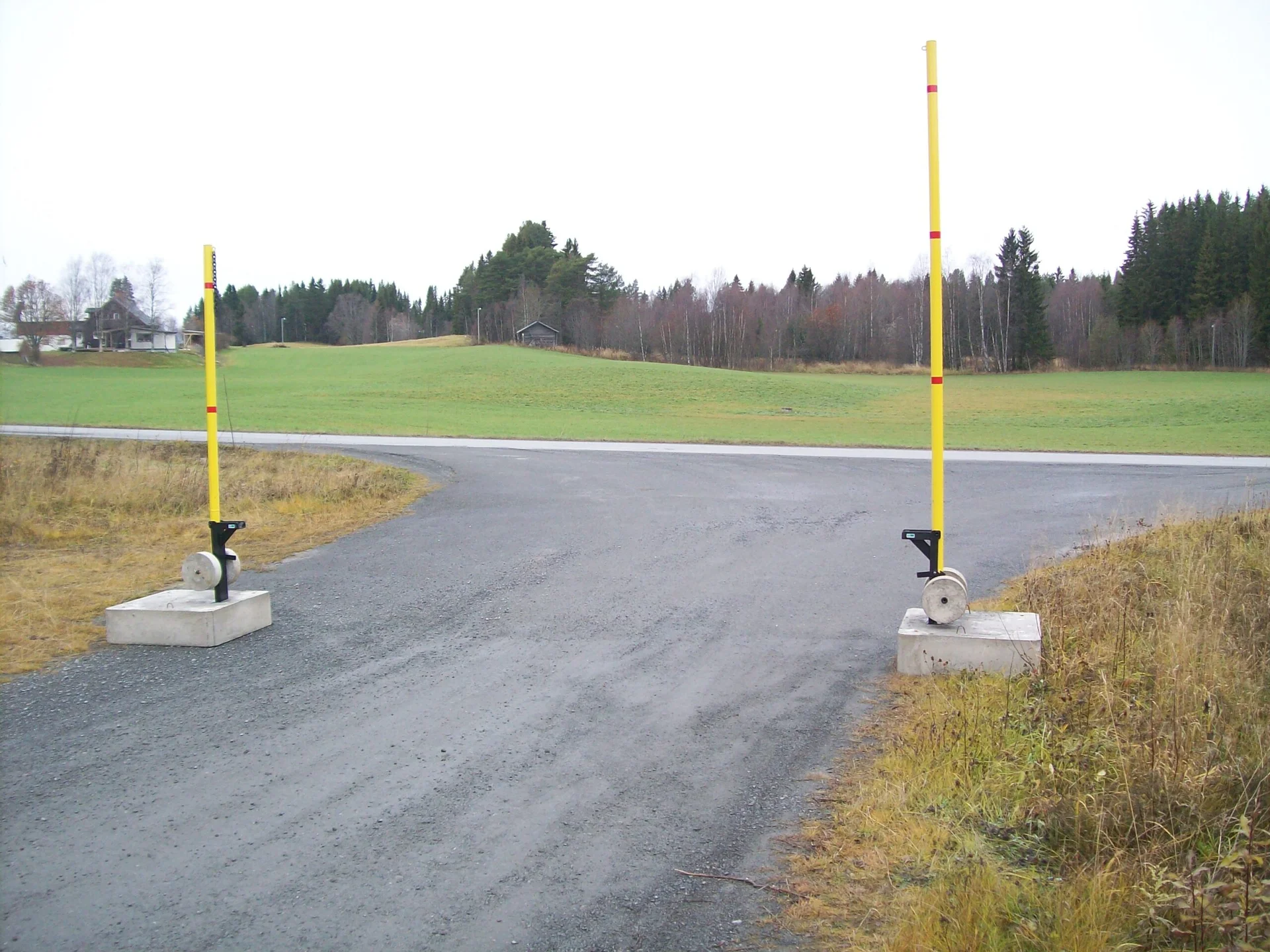 Portabla vägbommar