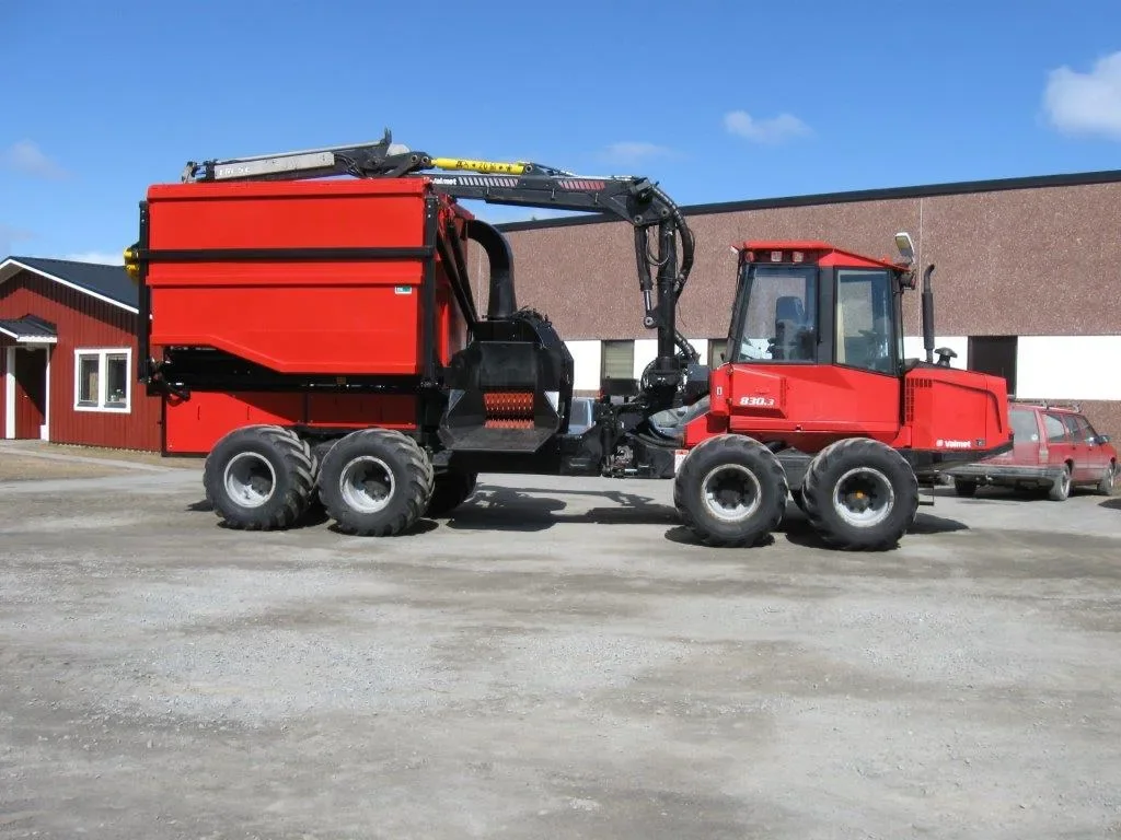 Flishugg traktor koppling
